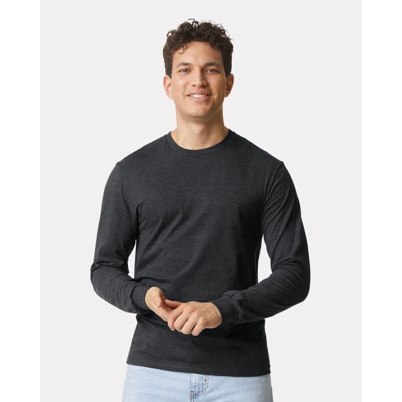 Unisex Softstyle® CVC Long Sleeve T-Shirt Thumbnail