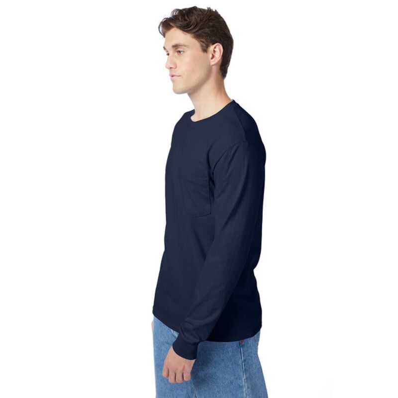Men's Authentic-T Long-Sleeve Pocket T-Shirt Thumbnail