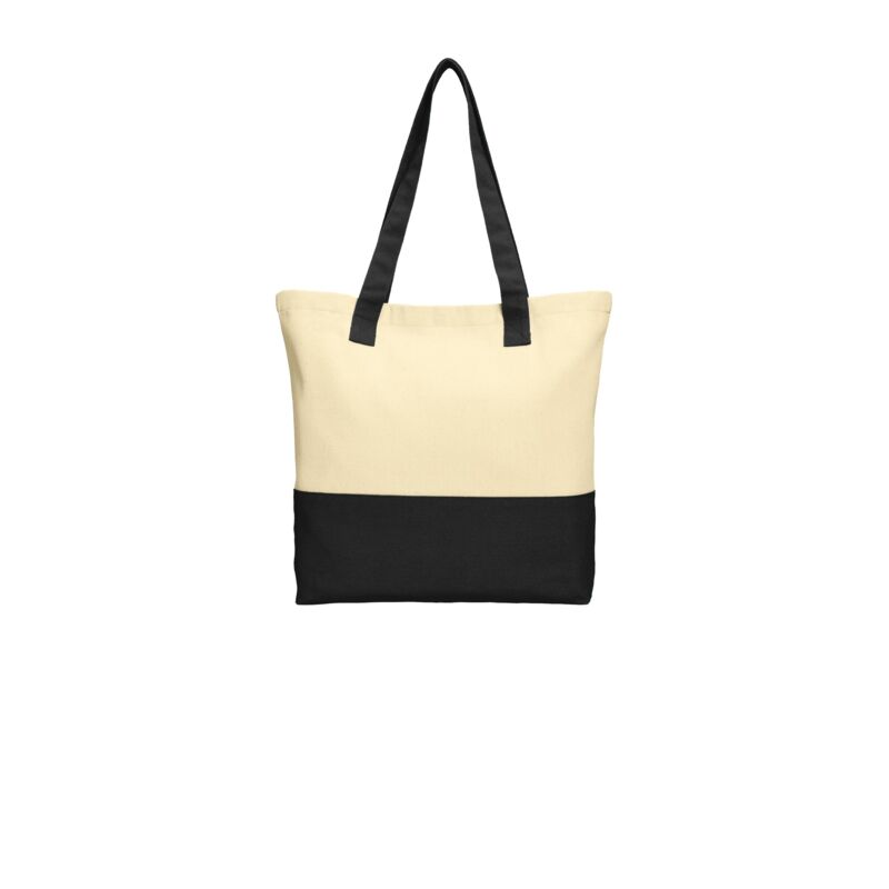 Colorblock Cotton Tote Thumbnail