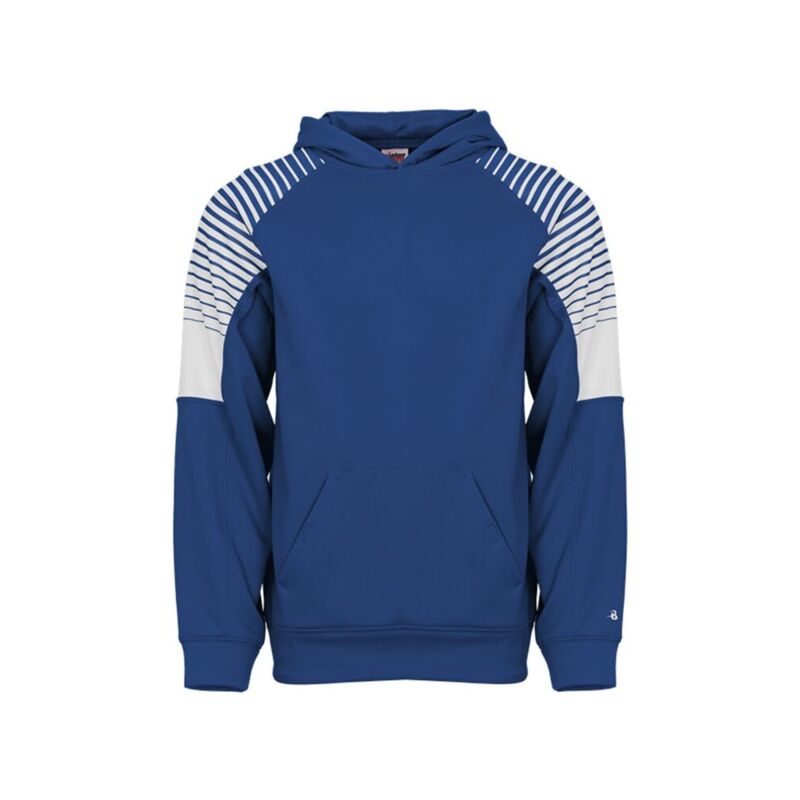 Badger Youth Lineup Hooded Sweatshirt - Name/Number Thumbnail